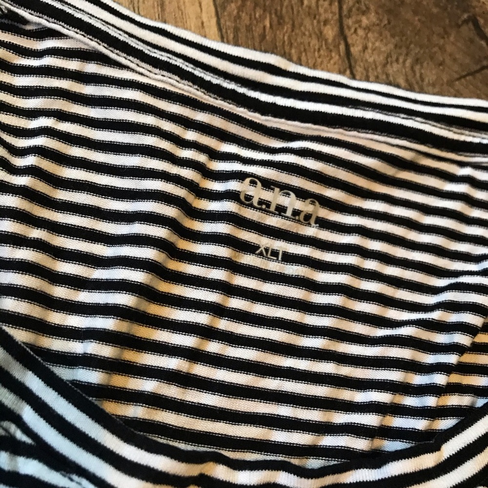 a.n.a Striped Shirt - Picture 2 of 6